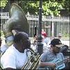 New Orleans Jackson Square Tuba Player